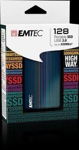 Dysk zewnętrzny Emtec 128GB SSD