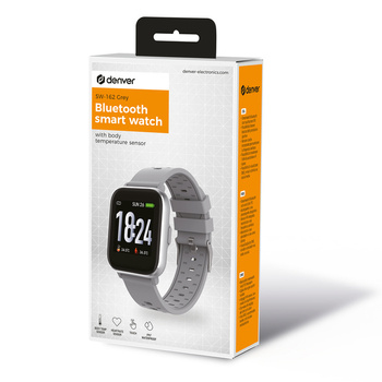 Smartwatch Bluetooth z temperaturą ciała Denver SW-162 szary