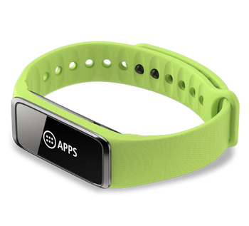Smartband Acer Liquid Leap - 1" (128x32) Touchscreen/Bluetooth/LE/IPX7/Waterproof/Supports/IOS/Android/Green