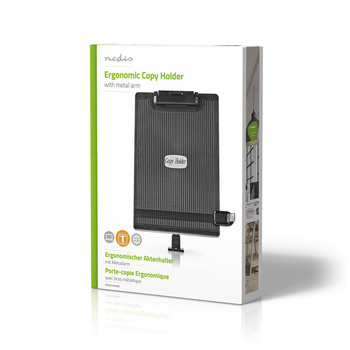 Uchwyt na dokumenty Nedis ERGOCH300BK A4/Uszkodzone opakowanie