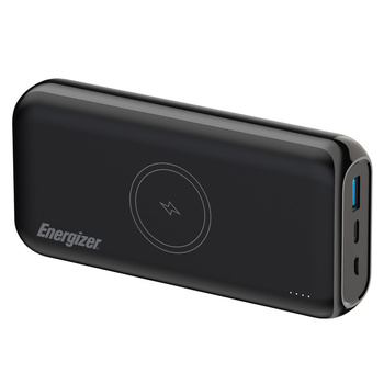 Powerbank indukcyjny 20000 mAh 20W QE20009PQ czarny (PD) + QI