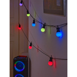 Kolorowy łańcuch świetlny LED Wi-Fi - 15 szt.