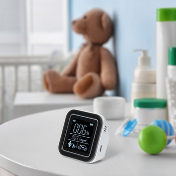 Monitor jakości powietrza 2.2" Technaxx (biały)