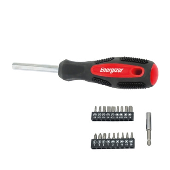 Wkrętak Energizer + 18 bitów
