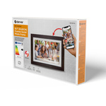 Ramka na zdjęcia Denver z FRAMEO 10,1"/1280x800 IPS/16GB brązowa