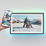 Ramka na zdjęcia Denver z FRAMEO 10.1" 16GB czarna