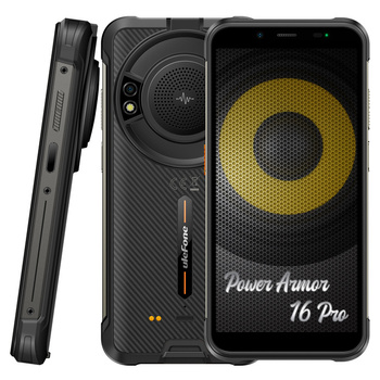 Smartphone Ulefone Power Armor 16 Pro czarny (black)