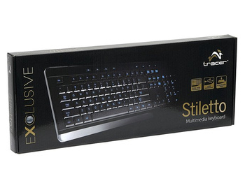 Klawiatura Tracer Stiletto TRK-185 USB ILU