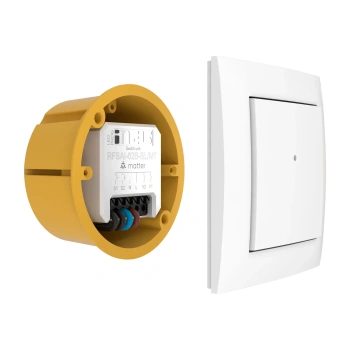 Moduł przekaźnikowy iNELS MATTER z wejściami przyciskowymi 2-kanałowy