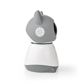 Kamera wewnętrzna Nedis Smartlife Wifi, czujnik ruchu, night vision, szary/biały