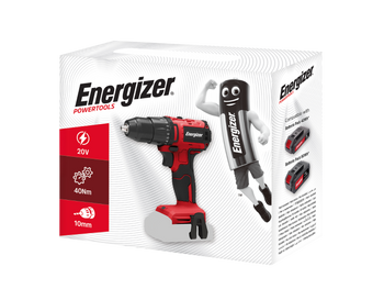 Wiertarka bezszczotkowa Energizer 20V bez akumulatora