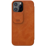 Etui Nillkin Qin Pro Leather iPhone 13 Pro Max (brązowy)