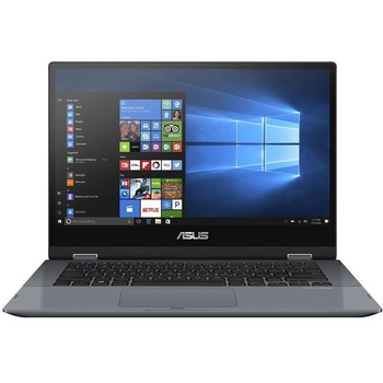 Laptop Asus TP412FA-WS31TDX i3-10110U/14" FHD TouchScreen IPS/12GB/SSD 512GB/BT/BLKB/FPR/x360/Win 10 S Star Grey