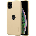 Etui Nillkin Super Frosted Shield Apple iPhone 11 Pro Max (With Logo cutout) (złoty)