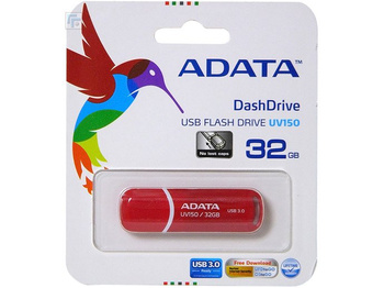 Pendrive Adata 32GB DashDrive Value UV150 USB3.0 czerwony