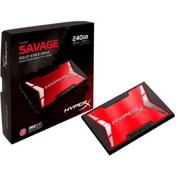 Dysk SSD 240GB Kingston HyperX Savage 2.5'' SATA3 transfer: 560/530 MB/s