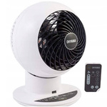 Cyrkulator  Woozoo PCF-SC15T, 15cm, 5 prędkości, ruchoma głowica pion i poziom, pilot, timer, funkcja breeze, 38W, White/Black