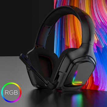 Słuchawki gamingowe Onikuma K20 RGB USB (black)