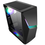 Obudowa PC Sades Niu RGB USB 3.0 USB 2.0x2 (black)