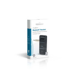 Odbiornik Bluetooth Nedis BTRC3024BK USB-C / 3.5 mm AAC/SBC Auto off Czarny