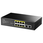 PoE+ Switch Cudy with 2 Gigabit Uplink Ports 120W 8-Port 10/100M