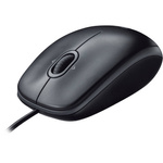 Mysz przewodowa Logitech B110 Silent (czarna)
