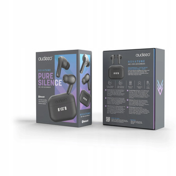 Słuchawki TWS Audeeo Novatune (czarne)