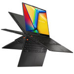 Laptop Asus Vivobook S 16 Flip TP3604VA-WS51T i5-1335U/16" WUXGA (1920x1200) TouchScreen/12GB/SSD 512GB/BT/BLKB/FPR/x360/Win 11 Midnight Black