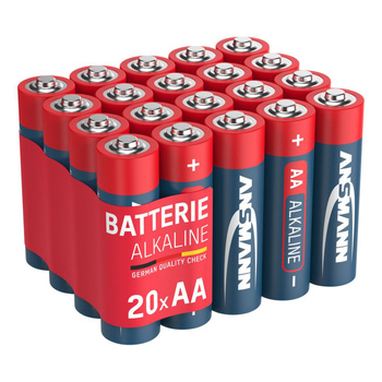Baterie alkaliczne ANSMANN AA/LR6 1.5V - 20szt.