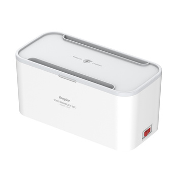 Listwa antyprzepięciowa Energizer z zabezpieczeniem 5 gniazd, 2 gniazda USB-A, 1 gniazdo USB-C 2500W 10A- 20W max 15W magnetic