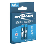 Baterie litowe ANSMANN 2 x AAA/FR03 1.5V