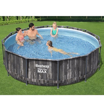 Bestway Basen stelażowy Steel Pro MAX 12' x 39.5"/3.66m x 1.00m 5614X
