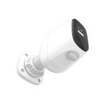 Kamera zewnętrzna Nedis Smartlife Wifi, IP66 czujnik ruchu, night vision, biały