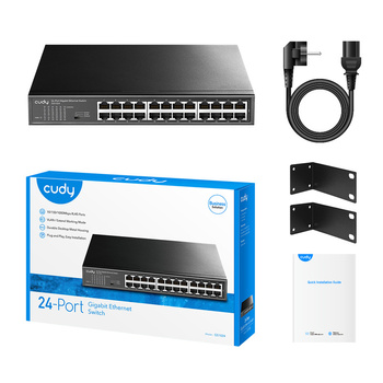 Metal Switch Cudy 24-Port Gigabit