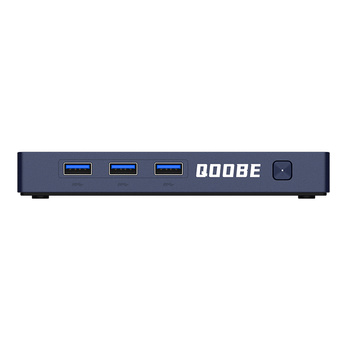 Mini PC Qoobe SUC N150/12GB/SSD 512GB/Win 11 Pro czarny