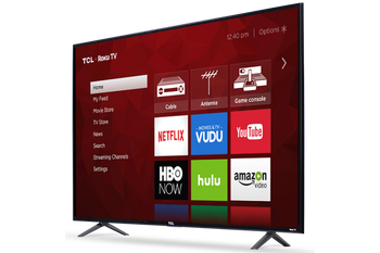 Monitor TCL 55S403/55" Class S-Series 4K UHD HDR ROKU Smart TV/NoTuner/MenuEn