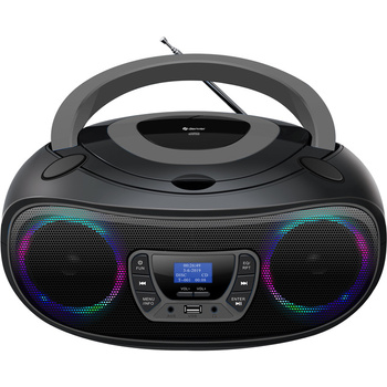 Boombox Denver TDB-212GR GREY szary