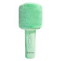 Mikrofon z głośnikiem BT do karaoke Denver KMS-30 zielony