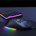 Mysz gamingowa Onikuma CW906 RGB bezprzewodowa czarna