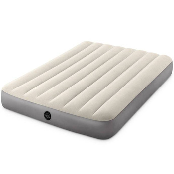 Materc dmuchany do spania Intex Full Single 137mx191x25 cm 64102 Grey