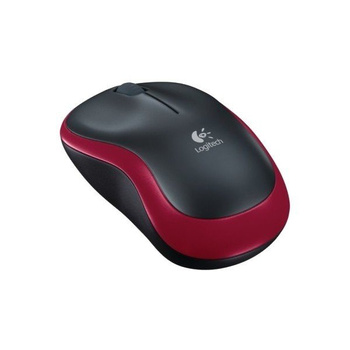 Mysz bezprzewodowa Logitech M185 czerwona