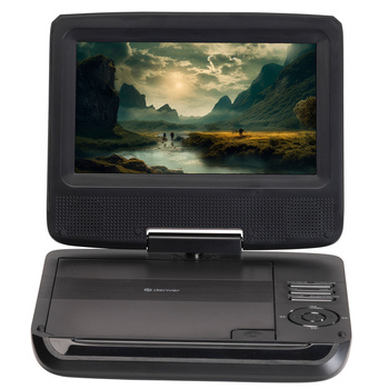 Przenośny odtwarzacz DVD Denver z 7'' z odwracalnym o 180O ekranem