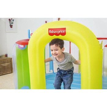 Bestway Dmuchany zamek Fisher-Price Bouncetopia 7'5" x 69" x 54"/2.26m x 1.75m x 1.38m 93561