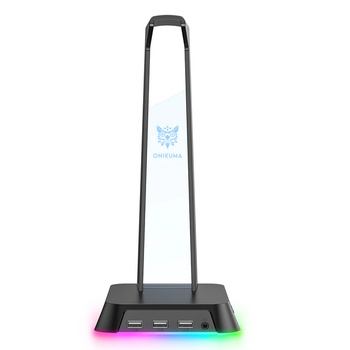 Stojak na słuchawki z podświetleniem RGB Onikuma ST2 czarny