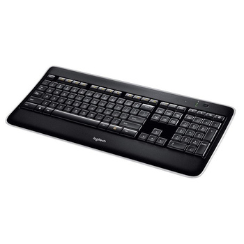 Klawiatura bezprzewodowa Logitech K800 Illuminated czarna (black)
