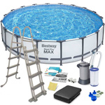 Bestway Basen stelażowy Steel Pro MAX 18' x 48"/5.49m x 1.22m 56462