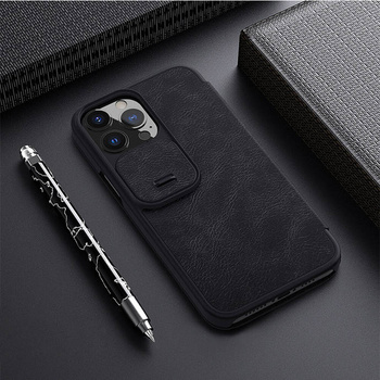 Etui Nillkin Qin Pro Leather iPhone 13 Pro Max (czarny)