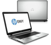Laptop HP Envy 17-K170 i7-4510U/17.3" FHD/12GB/SSD 1TB/DVD/GeForce GTX 850M 4GB/FP Reader/BLK/Win 8.1 Silver