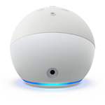 Amazon Echo Dot 5 z zegarem Glacier White