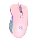 Mysz gamingowa Onikuma CW908 RGB (pink)/Uszkodzone opakowanie